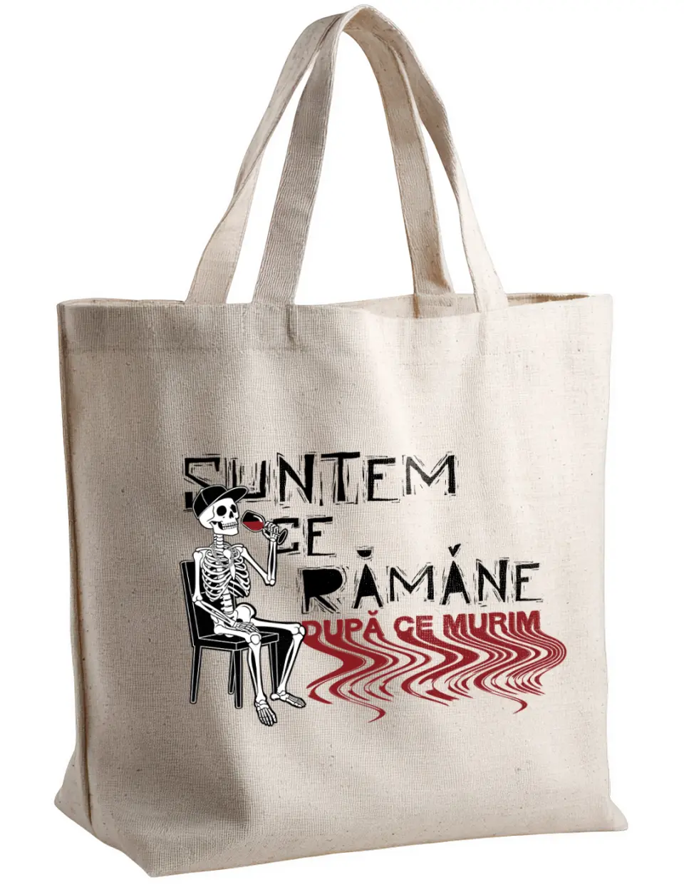 Suntem ce ramane - Totebag